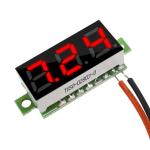 0.28 Inch 2.5v-30v Mini Digital Voltmeter Red Led Display 2 Wires