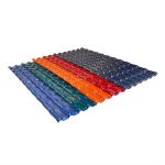 Synthetic Plastic Shed Roof Panels 1.5mm Thick UV Plastic Roofing Panels