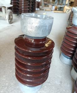 Wholesale Station Porcelain Solid Core Post Insulators ANSI Brown Glaze 8.9kN For Thailand from china suppliers
