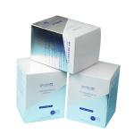 Silver Hot Foil Logo Paper Gift Boxes 375Gsm Cosmetic Metallic Material