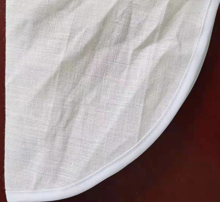 1mm Hole Size FDA Cotton Filter Mesh Round Pad