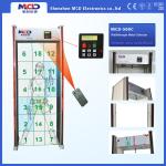Walk Through Airport Security Metal Detector Door Scanner 18 Zones Anti -