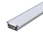 U Shape Recessed LED Profiles Channel Anodized painting For Floor Lighting