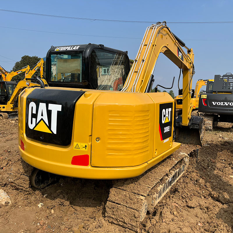 8Ton Used Cat 308E Industry Excavators 0.35m³ Tracked Machinery Equipment