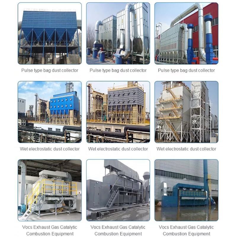 Technology Exhaust Gas Extraction Catalytic Combustion Device for Manufacturing Plant