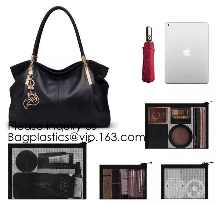 Beauty Makeup Lipstick Cosmetic Accessories Organizer, Small Travel Kit Storage Pouch, Black,Pencil Case Pouch Travel To