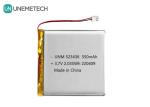 Lithium-ion Polymer Battery 3.7V 550mAh 523436 Rechargeable Li Polymer Battery