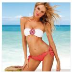 High Quality Women bikini set Swimwear hot victoria Brand push up crystal