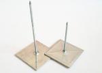 Zinc Coated Steel Self Adhesive Pins , Aluminum Insulation Spikes For Hvac