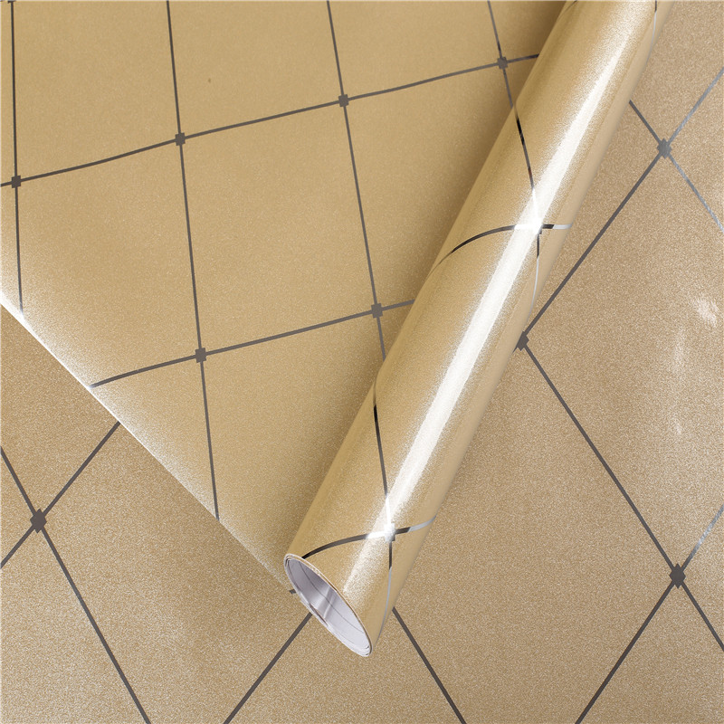 Kitchen Cabinet Self Adhesive PVC Vinyl Waterproof Oil Proof Moisture Proof Film