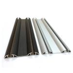 6000 Series Furniture Anodized Wardrobe Aluminium Profile Sliding Wardrobe Door