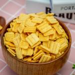 Chinese traditional snack crispy rice cracker healthy grain snacks rice crust