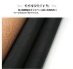 Skid Resistance Soft Cork Yoga Mat Anti Static Eco - Friendly For Relaxation
