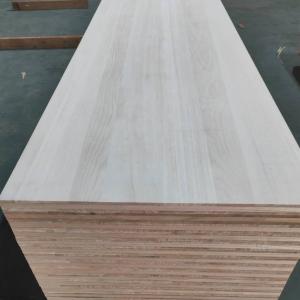 Wholesale Moisture Content 8%-12% Paulownia Wood Straight Log Furniture Bleached Solid Wood Board from china suppliers
