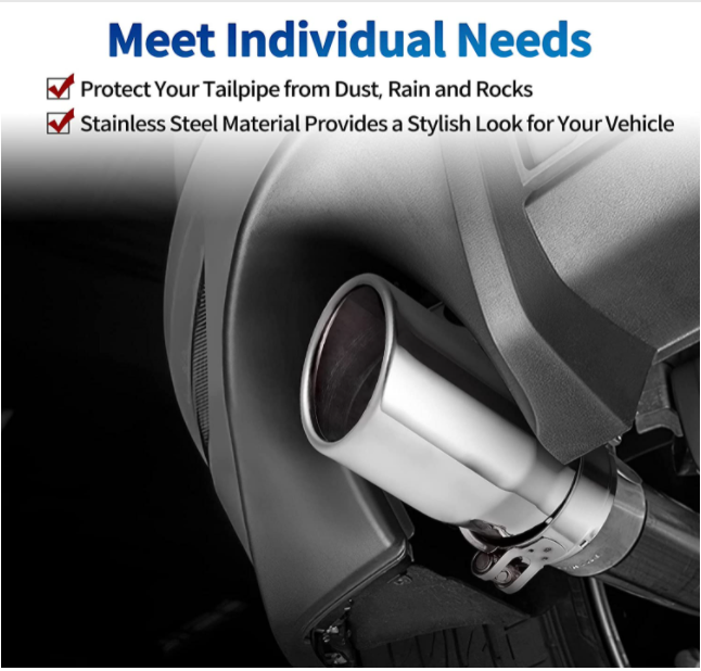 durable stainless steel exhaust pipe for vehicle use accessories para auto for universal car