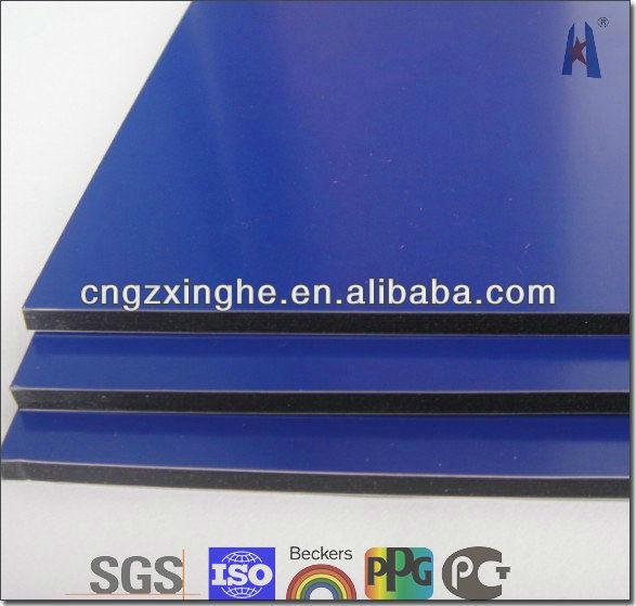 Fireproof Aluminium Composite Panel 3mm/4mm/6mm Thickness 1220mm/1250mm/1500mm