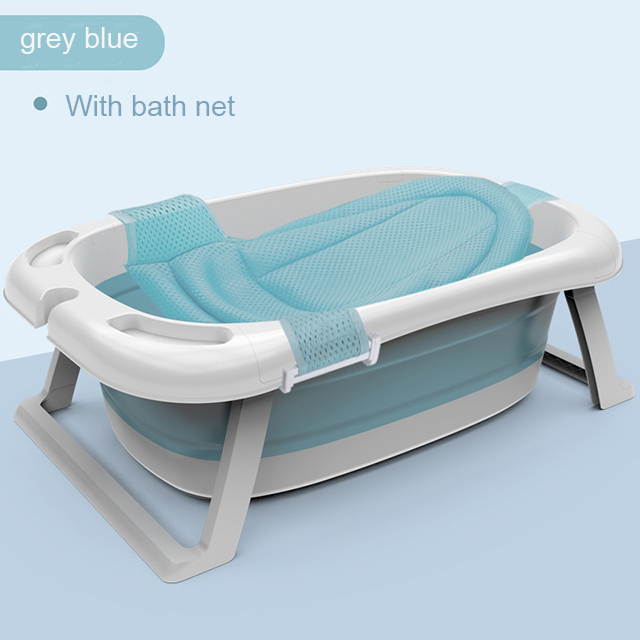 BPA Free Foldable Plastic Infant Bathtub Comfortable Childrens Bathtub