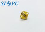SMA RF Coaxial Connectors Four Hole Flange Mount Receptacle