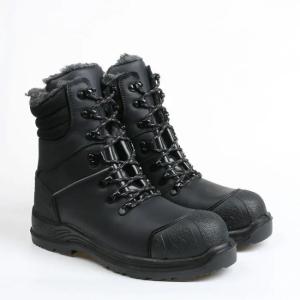 Wholesale S3 Durable Winter Cold Resistant Safety Boots US3 Lightweight Warm Steel Toe Boots SRC from china suppliers