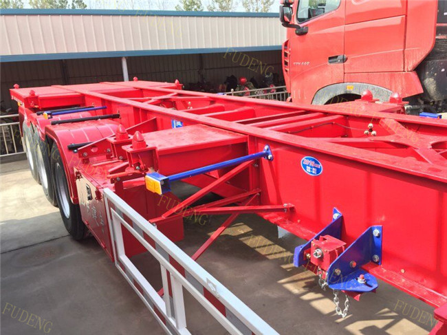 40 Feet Steel Chassis Container Trailer For Container Transportation