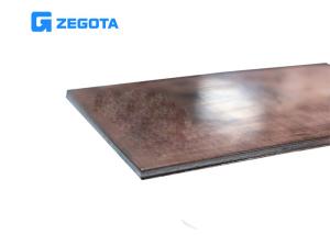 Wholesale Ultra Thin Copper Clad Aluminum Sheet , Copper Clad Aluminum Strip from china suppliers