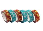 Custom Printed Colored Tearable Foil Washi Tape