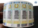 Customized Anti Counterfeit Tax Stamp Duty CMYK + Pantone Color Printing ODM OEM