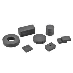 Wholesale Ferrite Ceramic Round Magnets Ring Shaped For Speaker / Motor / Sensor from china suppliers
