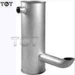 KATO HD1430 Excavator Motor Vehicle Mufflers For 6D24 Engine