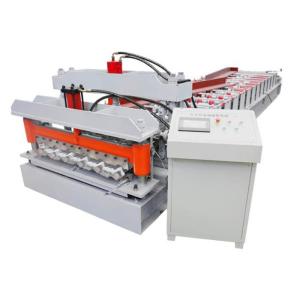 Wholesale Roof Tile Galvanized Steel Corrugated Forming Machine Roof Tile Corrugated Sheet Cold Roll Forming Machine from china suppliers