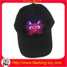 Wholesale Adult or Children Cotton LED Flashing Cap, OEM Embroidery Caps from china suppliers