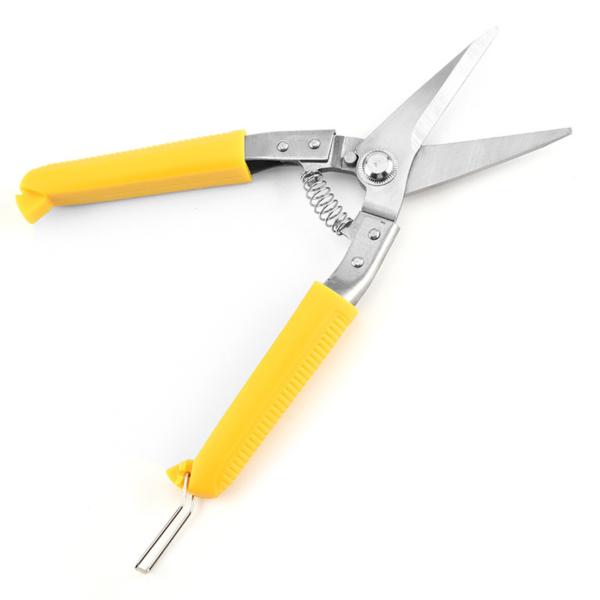 200mm fruit tree pruning shears floral bonsai pruner customized secateurs curved blade garden scissors