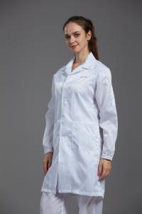 Wholesale 100 Clean Room Garments Straight Open Buttons In Pharmaceutical Workshop from china suppliers