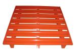 Colorful Injection Warehouse Storage Industrial Steel Metal Skid Pallet Stacking