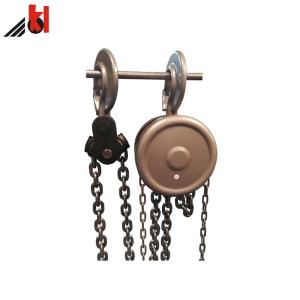 Wholesale Industry Use Outdoor 3m Manual Chain Block Hoist 5 Ton from china suppliers