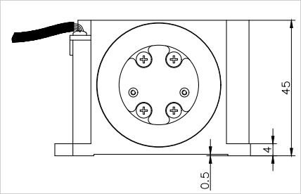 Miniaturized three-axis fiber optic gyroscope with RS422 Interface