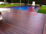 Long Lifetime Terrace Decking, Bamboo Decks For Garden / Balcony, Durable Bamboo