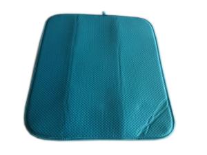 Wholesale Solid Blue 16 by 18-inch Polyester Dish Drying Mat from china suppliers