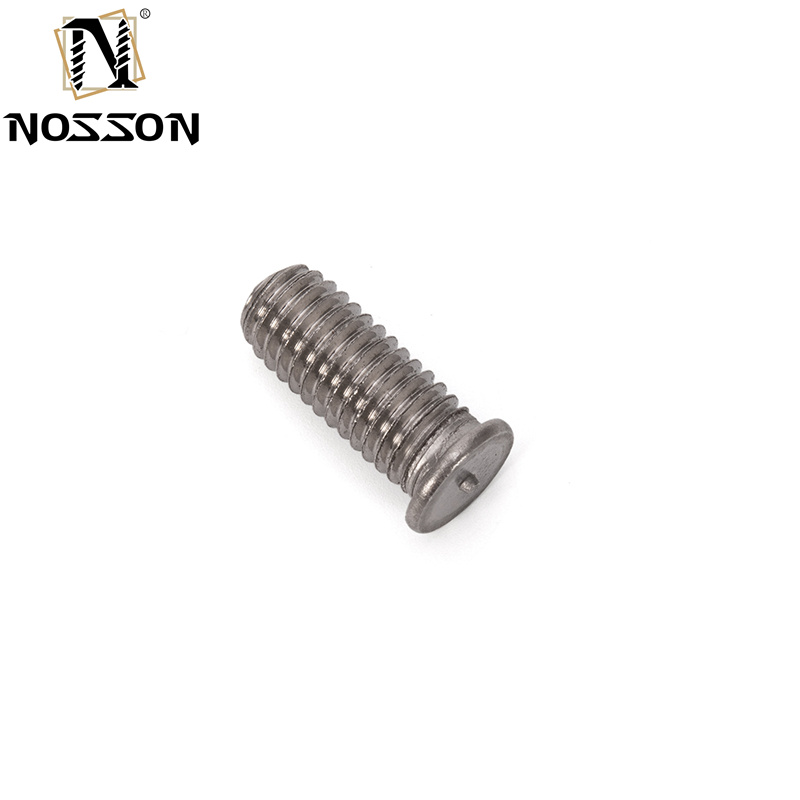 Industry ZINC Finish M3 M4 M5 M8 M12 Aluminum 6061 7075 Anodized Weld Bolt ISO 13918 for Agricultural Machinery
