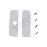 99*18mm Plaster LED Profile With Cover , Aluminum LED Channel For LED Strip