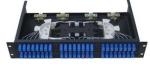 Outside Fiber Optic Distribution Box 480×250×2U 12 / 24 / 48 Max Capacity Splice