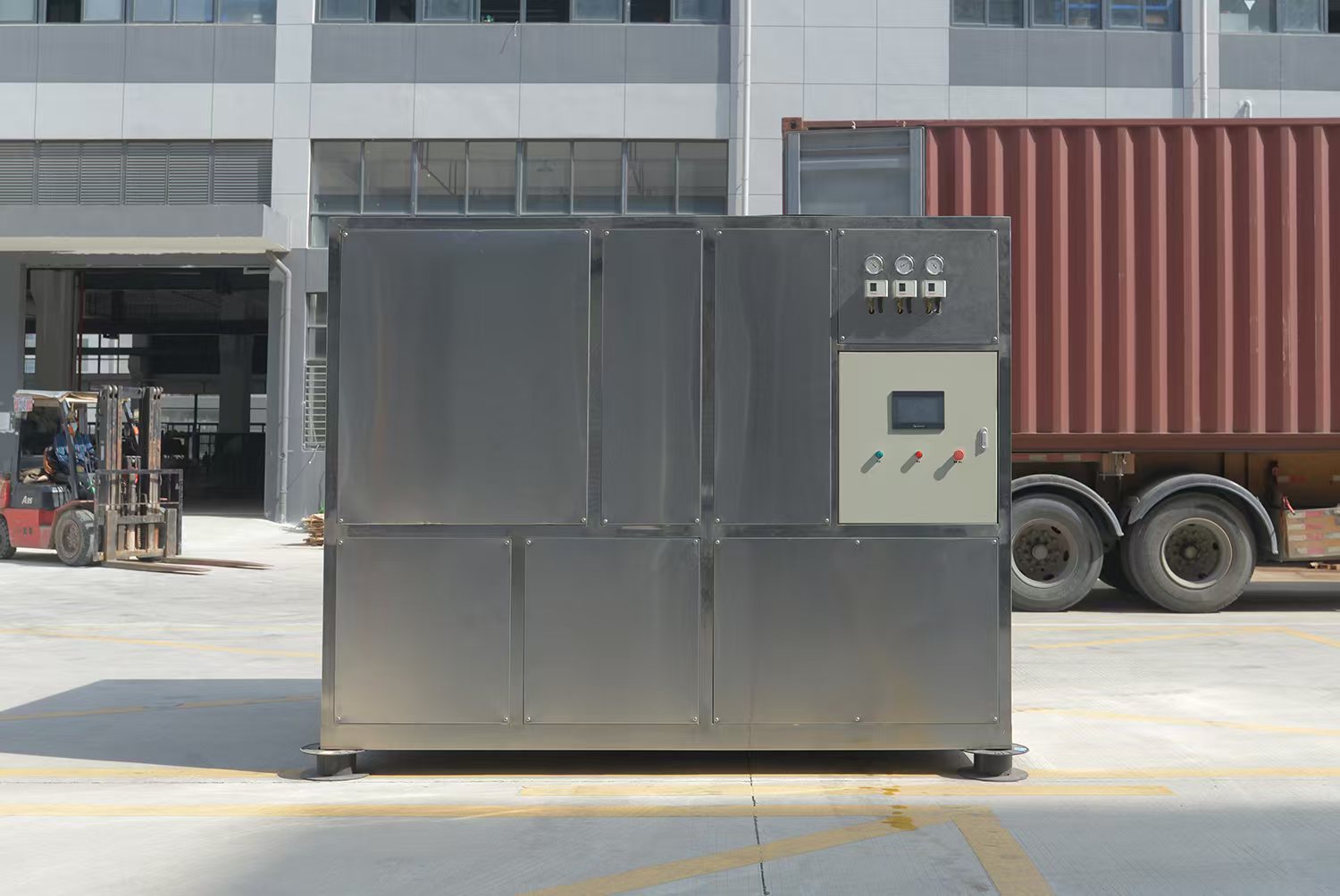 Commercial Ice Making Machine 5 Tons 5000kg Big Ice Cube Block Maker for Business Sale Prices