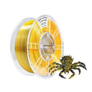 Wholesale PLA+ 3D Printer Filament, Black Gold 1.75mm Dual Color 3D Filament 1KG from china suppliers