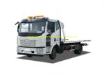FAW 8 Ton Road Flatbed Recovery Truck Wrecker For Car SUV Vehicle Transporter