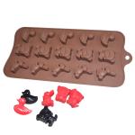 MHC Manufacture Food Grade Silicone Chocolate Molds Cute Animal Design Duck Bear