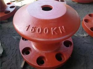 Wholesale Marine Dock Bollard Customized Cast Steel For Mooring Tee Head from china suppliers