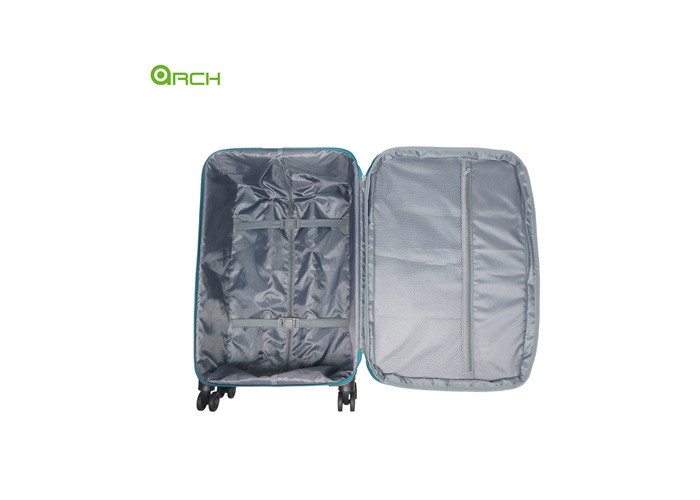 Travel Trolley Suitcase with Spinner Wheels and Expander