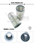 Pleated Folding Industrial Extractor Filters , 324 * 213 * 660mm Dust Filter