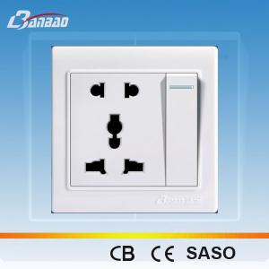 Wholesale LK4050 5 pin1gang electrical universal socket from china suppliers
