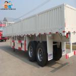 Bags Cargo 2 Axles 40 Foot 30T Multilink Drop Side Semi Trailer